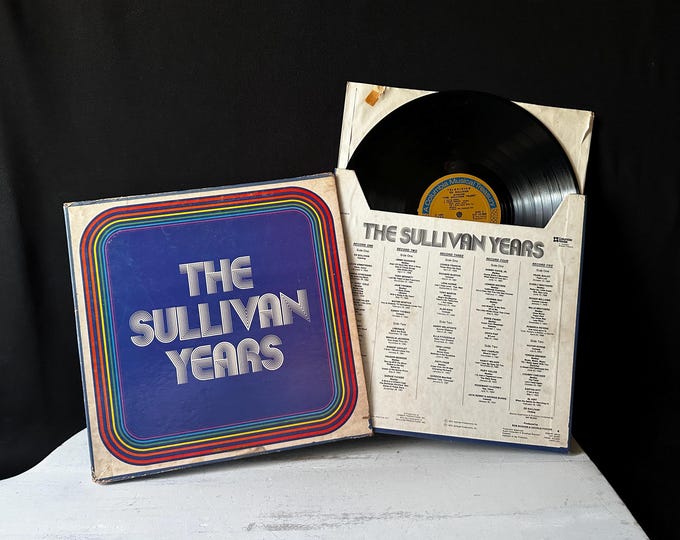 THE SULLIVAN YEARS – Complete Set of Five Vinyl Record Box Set – A ...