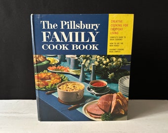 Livre de cuisine de la famille Pillsbury, 1963, 1re édition, reliure rigide à 5 anneaux