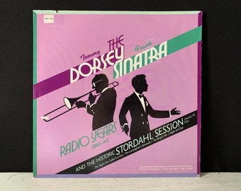 Vintage 1982 “The Tommy Dorsey - Frank Sinatra Radio Years 1940-42” Vinyl Record