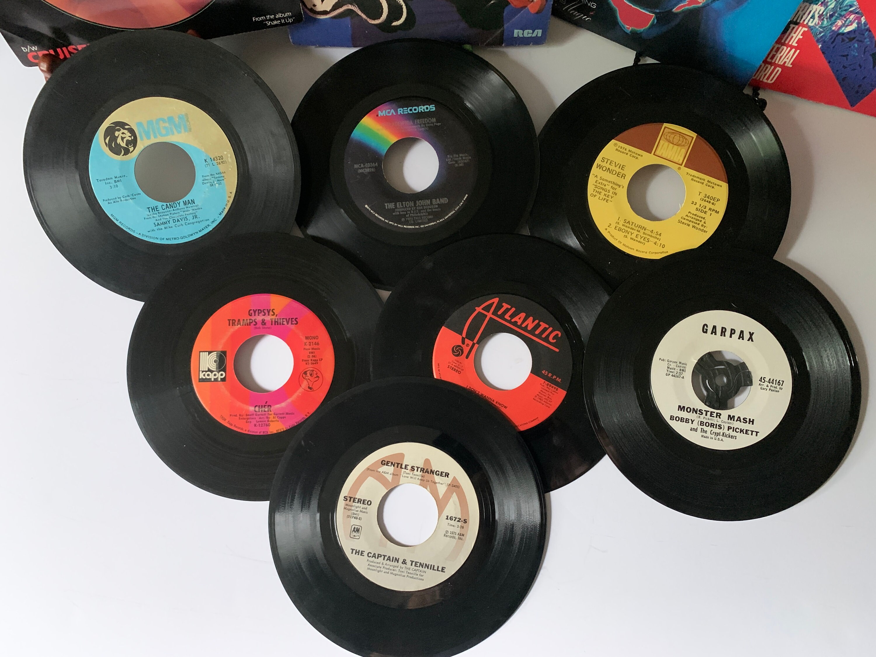 Classic Rock 45 Rpm Vinyl Records 1960s-1980s - Sold Separately - Etsy