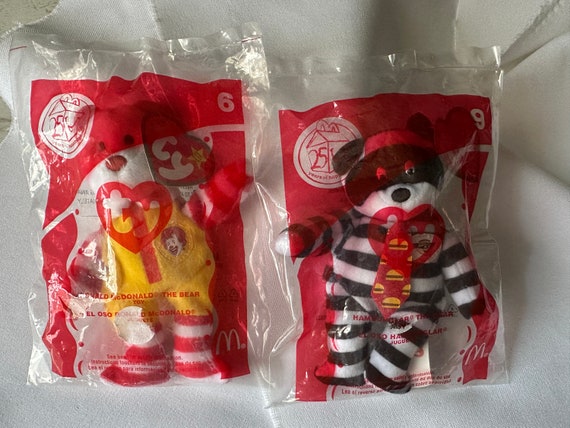 Ronald mcdonald beanie baby discount