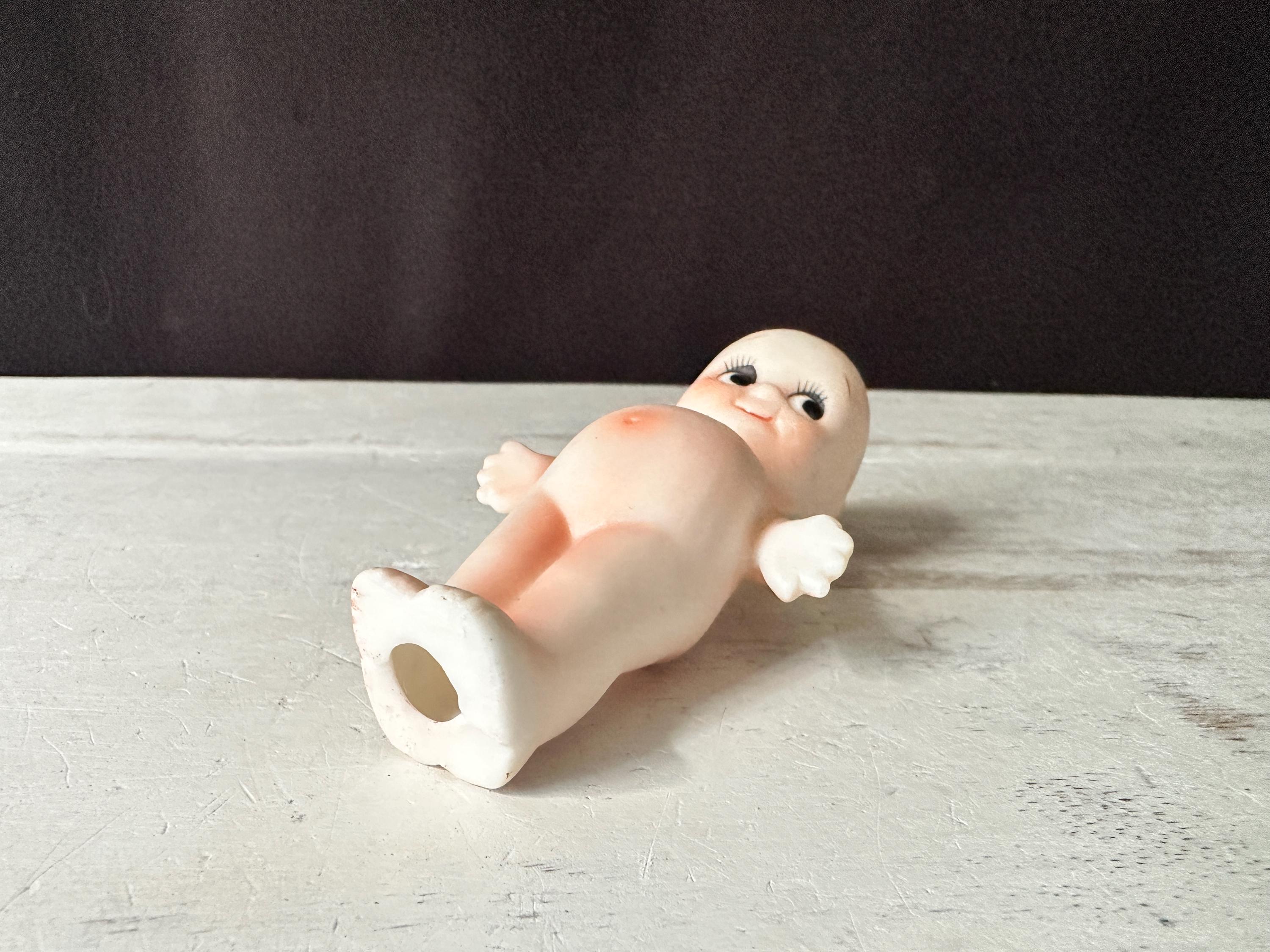 1979年製 愛らしいビスク 4.5インチ キューピー人形 - Etsy 日本