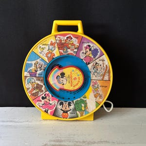 1988 Mattel Disney See ‘N Say “Wonderful World of Color” / Educational / Entertaining