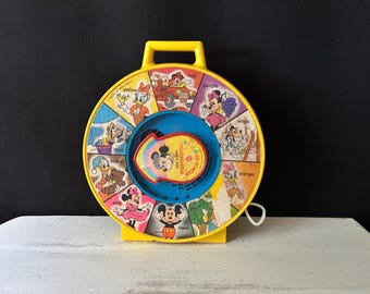 1988 Mattel Disney See ‘N Say “Wonderful World of Color” / Educational / Entertaining