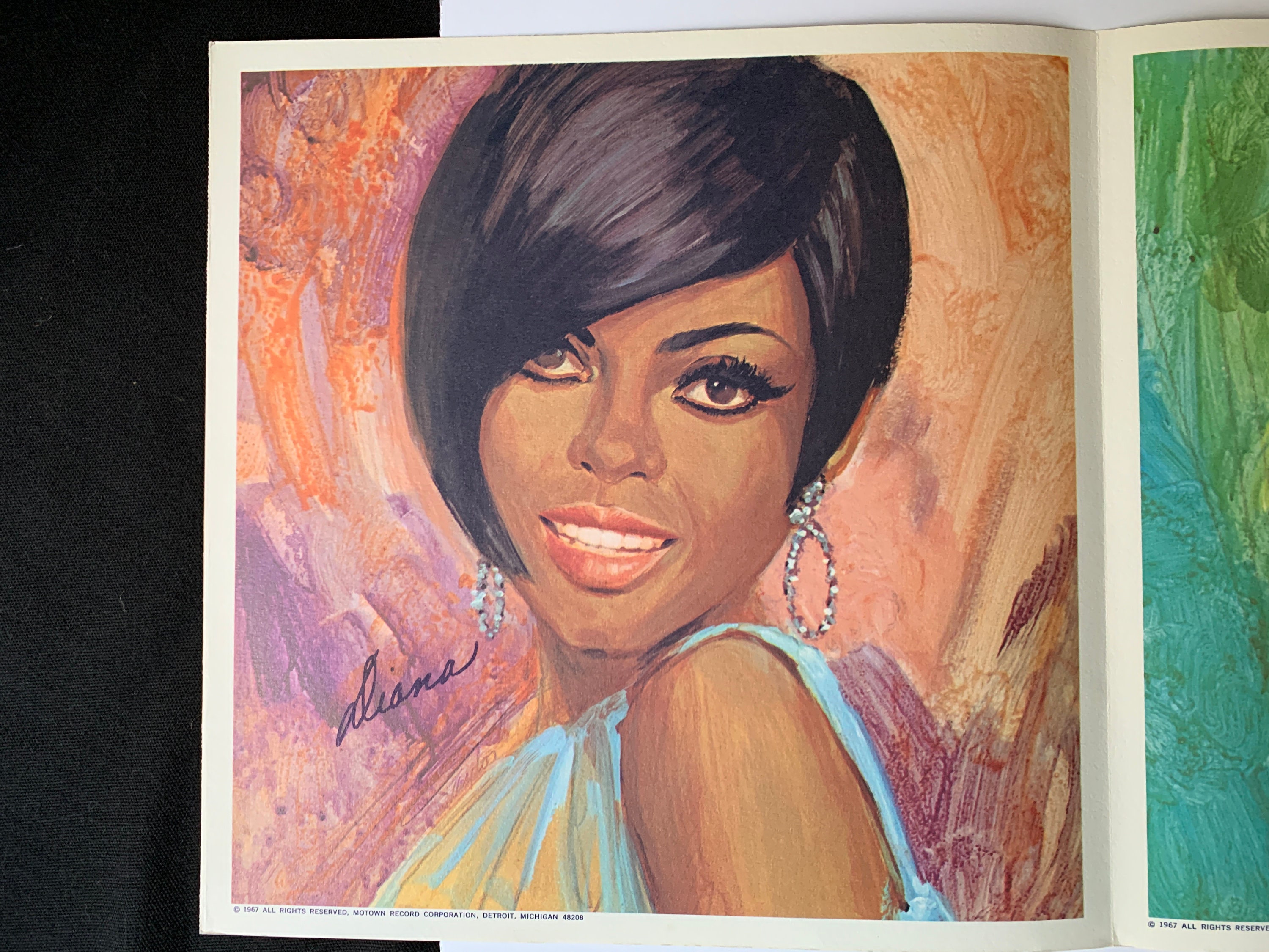 レコード 2枚　THE SUPREMES DIANA ROSS モータウン DIANA ROSS and the SUPREMES Greatest Hits 2 Record Set 1967