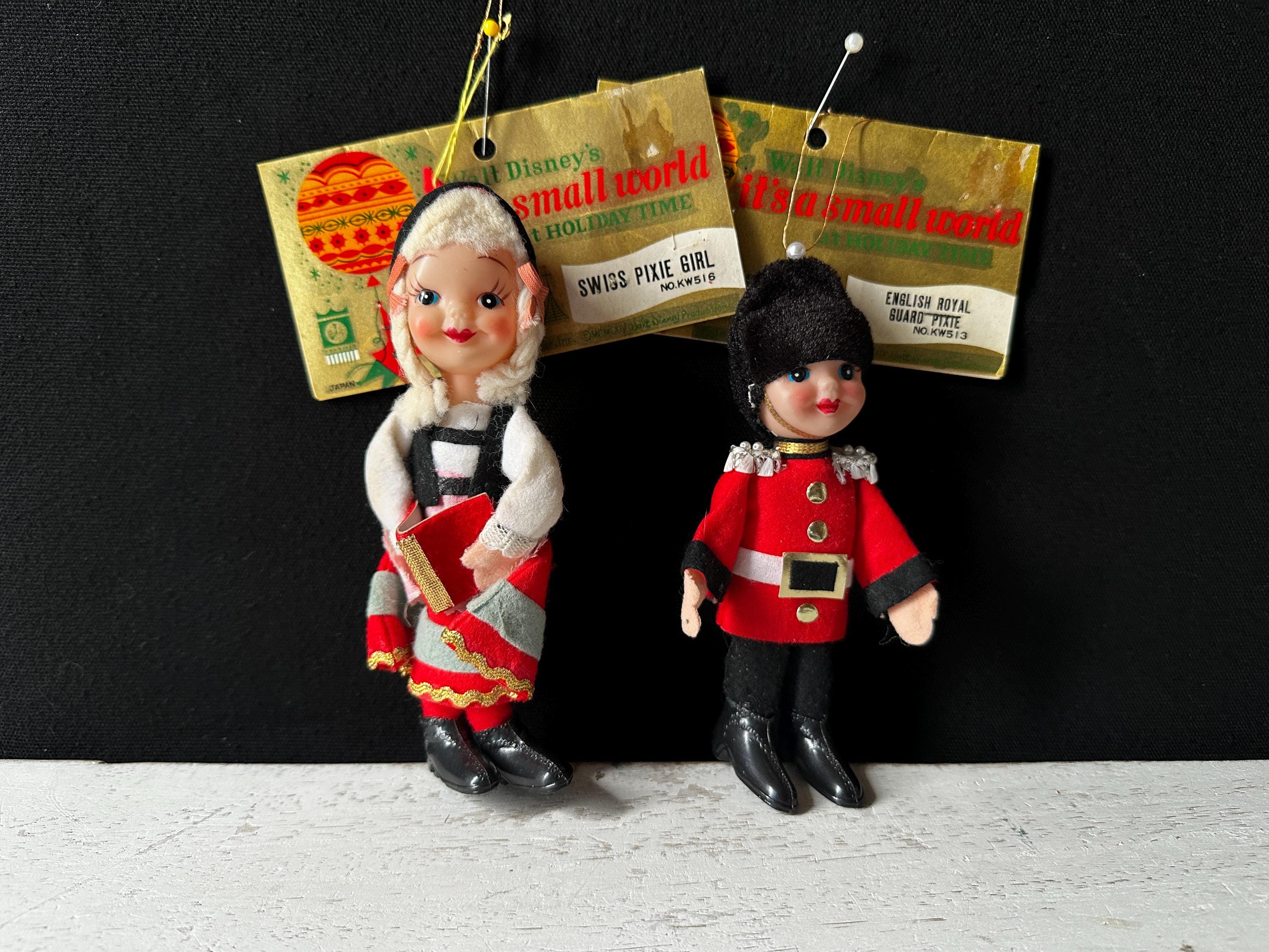 1964 Walt Disney’s “IT’S A SMALL WORLD” Kurt Adler Pixie Ornaments