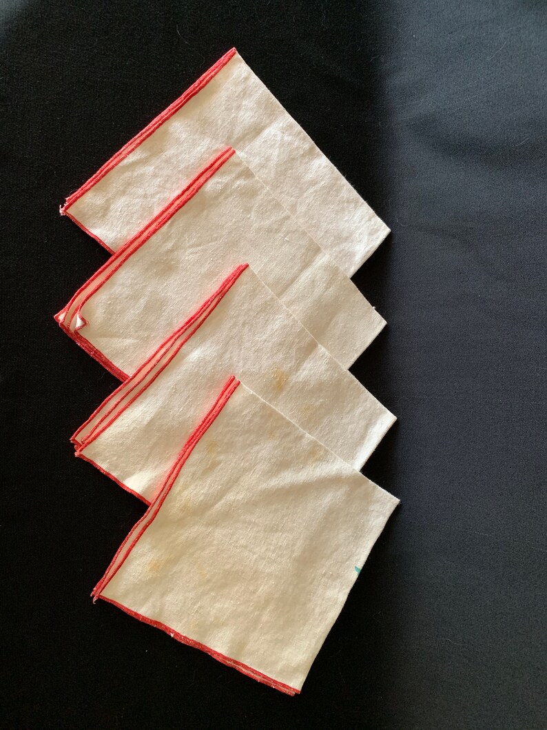 CottonLinen Painted Napkins
