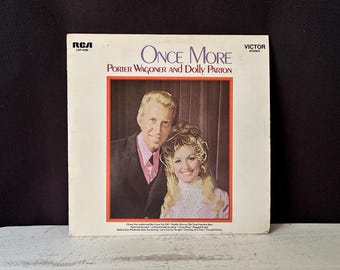 Vintage Porter Wagoner & Dolly Parton “ONCE MORE” LP 1970