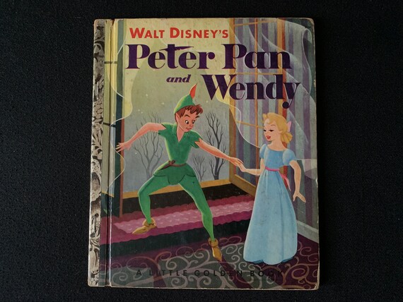 Pequeño Libro de Oro PETER PAN y WENDY 1952 Edición | Etsy España