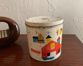 Delightful, Vintage Storage Tin Americana Farm Décor