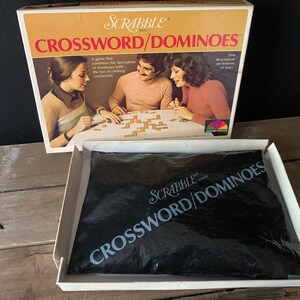 1975 crossword/dominoes Tile Game From SCRABBLE Etsy 1975 crossword/dominoes Tile Game From SCRABBLE Etsy