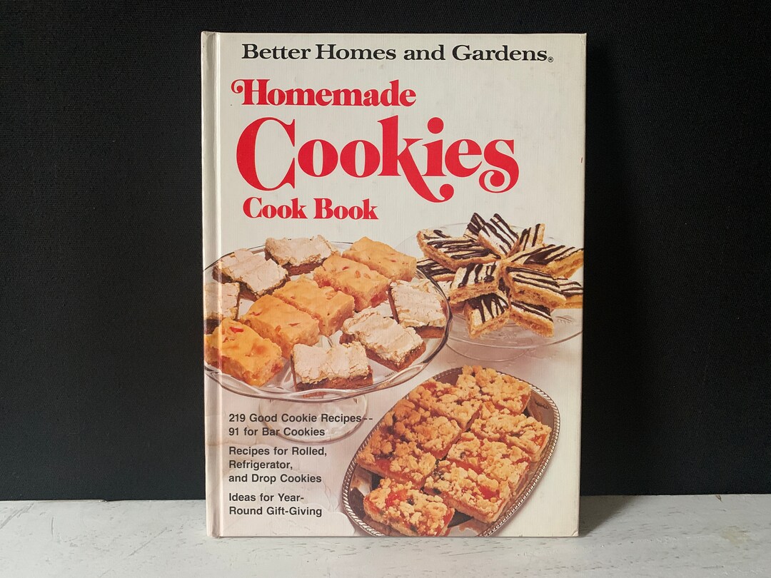 Better Homes and Gardens HOMEMADE COOKIES COOKBOOK Etsy
