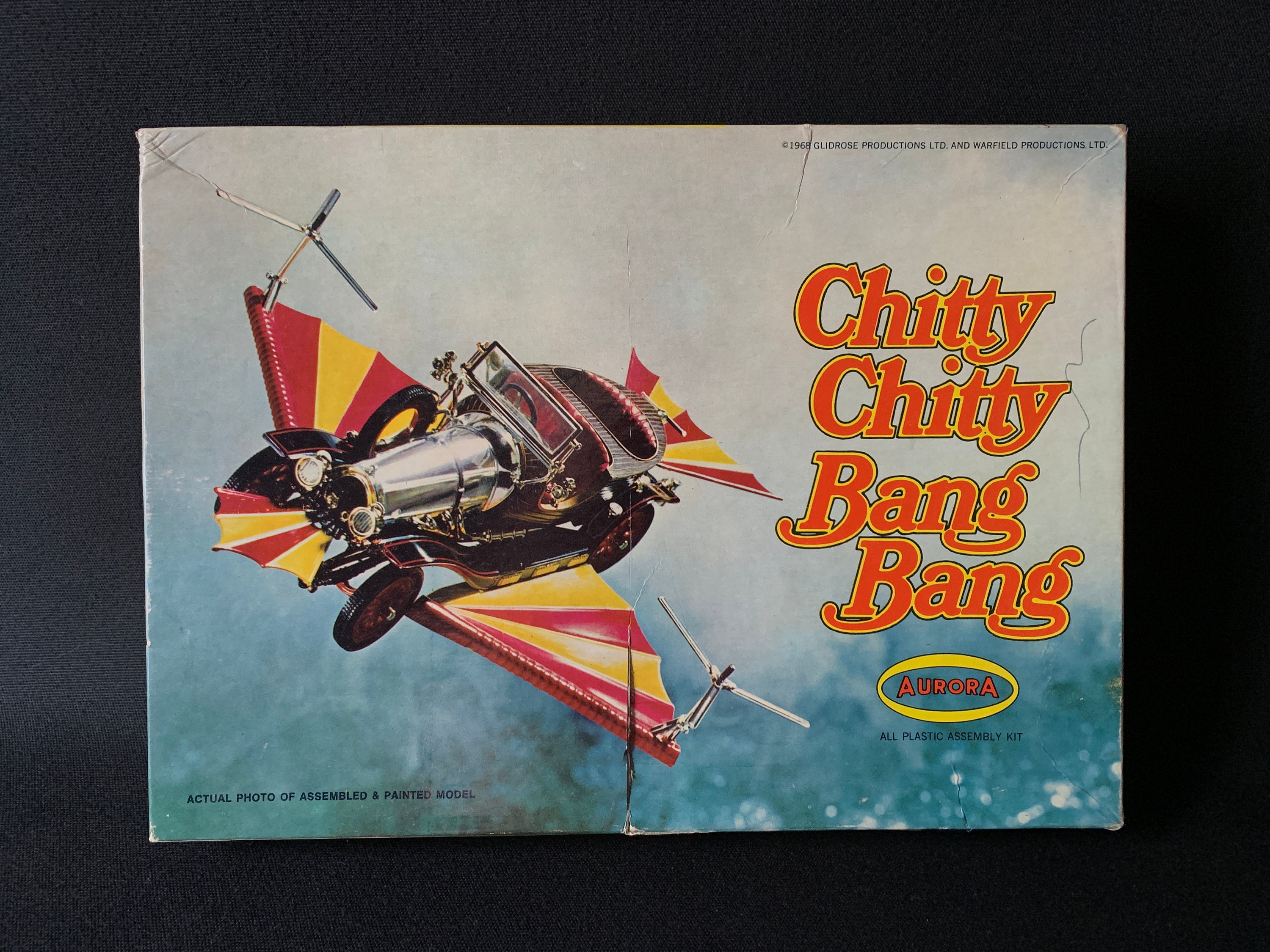 1968 CHITTY CHITTY Bang Bang Un-assembled Model Kit. - Etsy