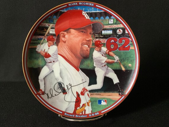 1998 Bradford Exchange Home Run Hero Mark Mcgwire 9-8-98