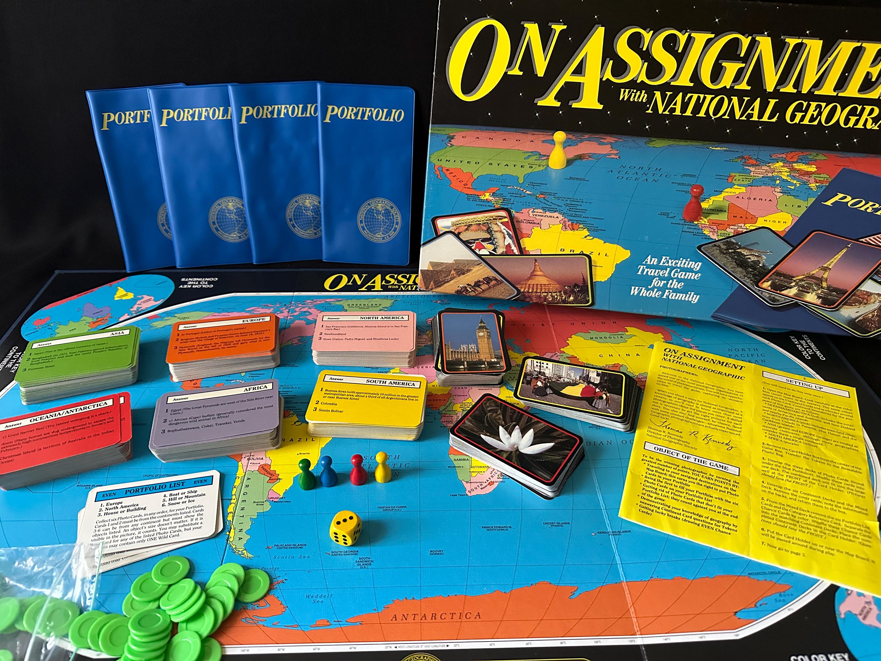 Award-winning 1990 ON ASSIGNMENT With National Geographic