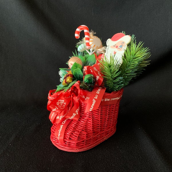 Red Wicker Etsy