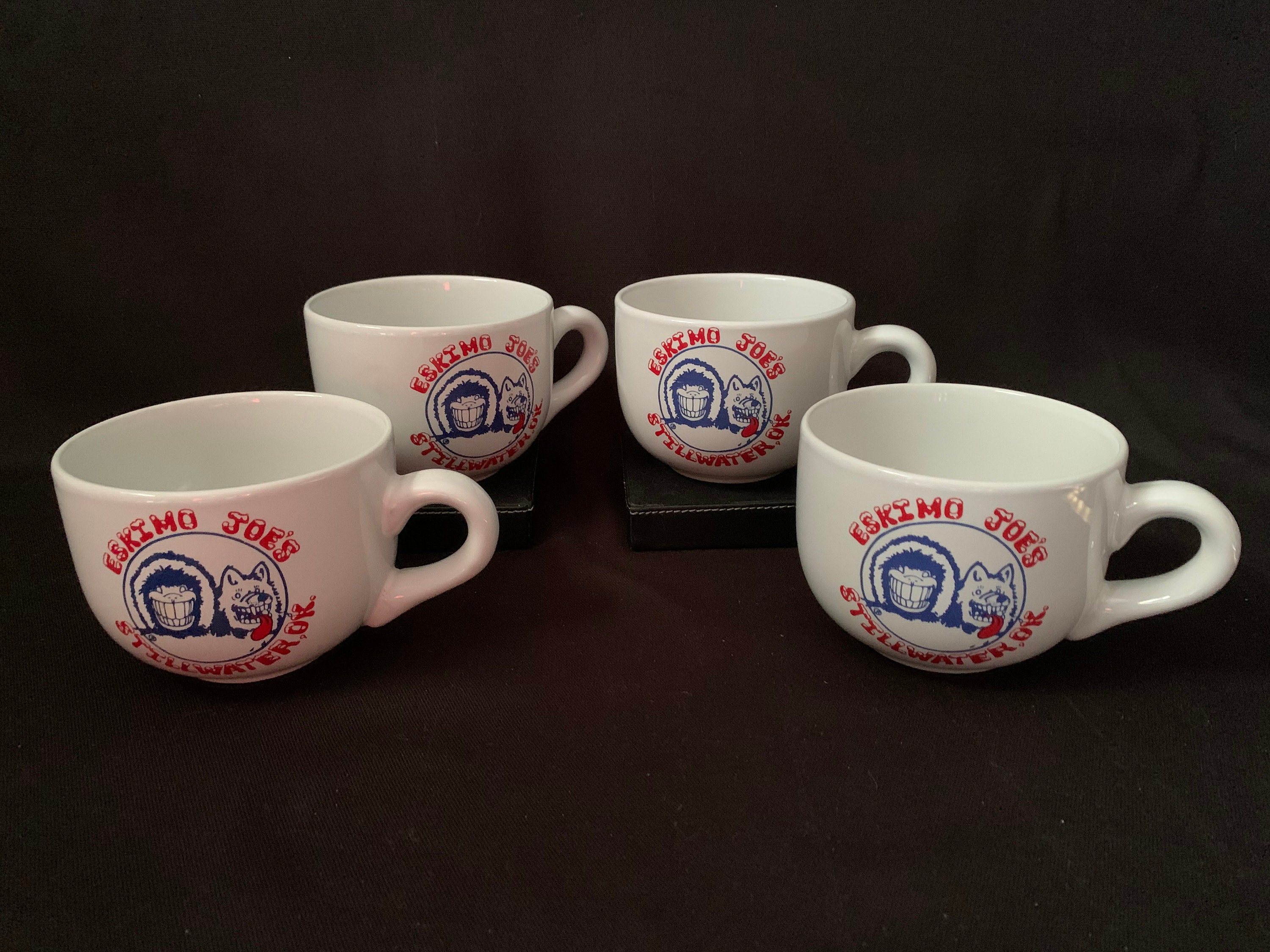 Eskimo Joes Java Mug Ensemble de 4 Etsy