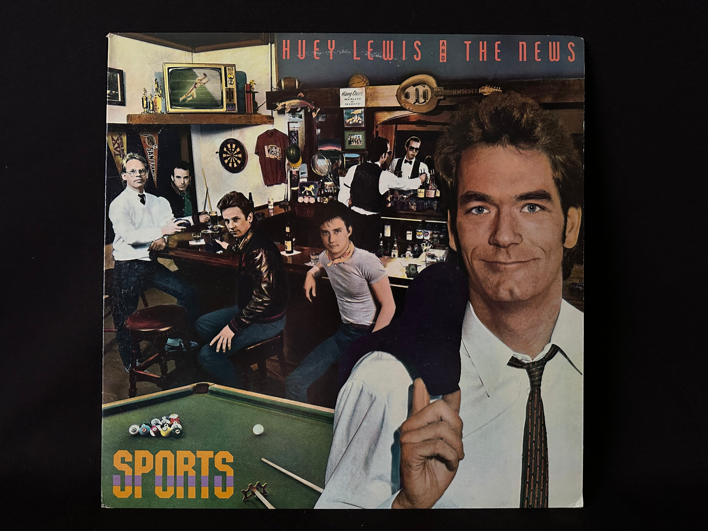 Vintage HUEY LEWIS & the NEWS “sports” 1983 Record - Etsy