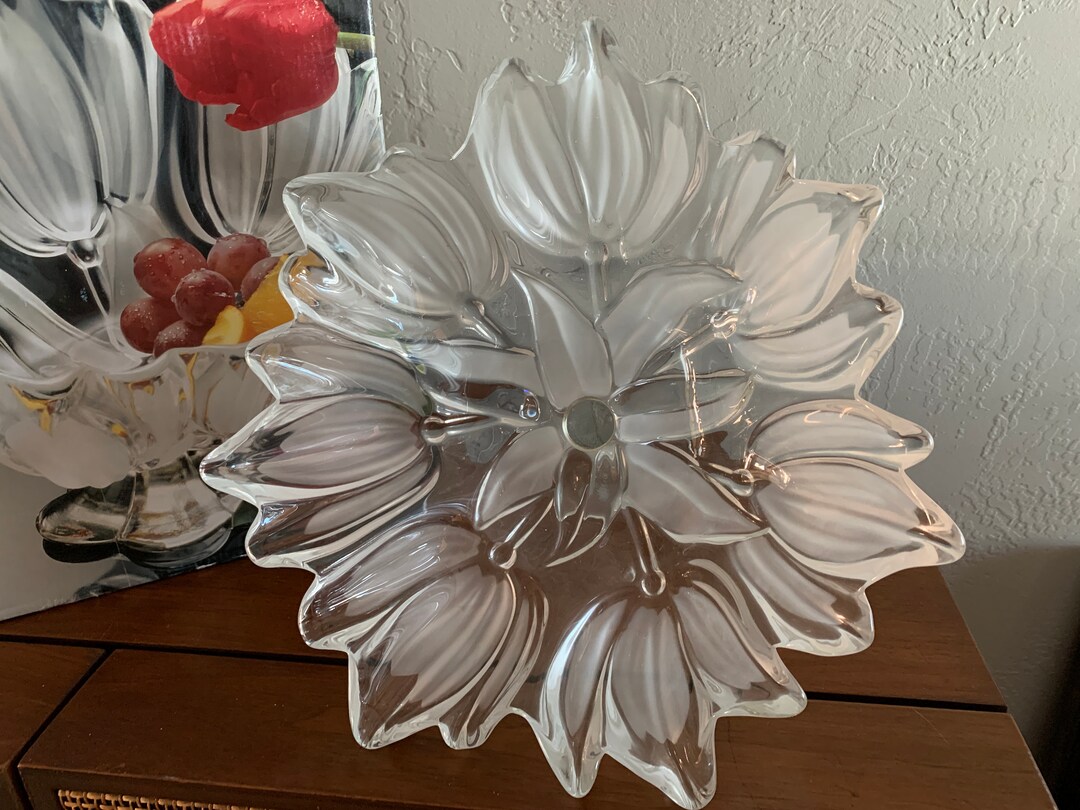 MIKASA Tulip Satin 12 FOOTED BOWL Etsy