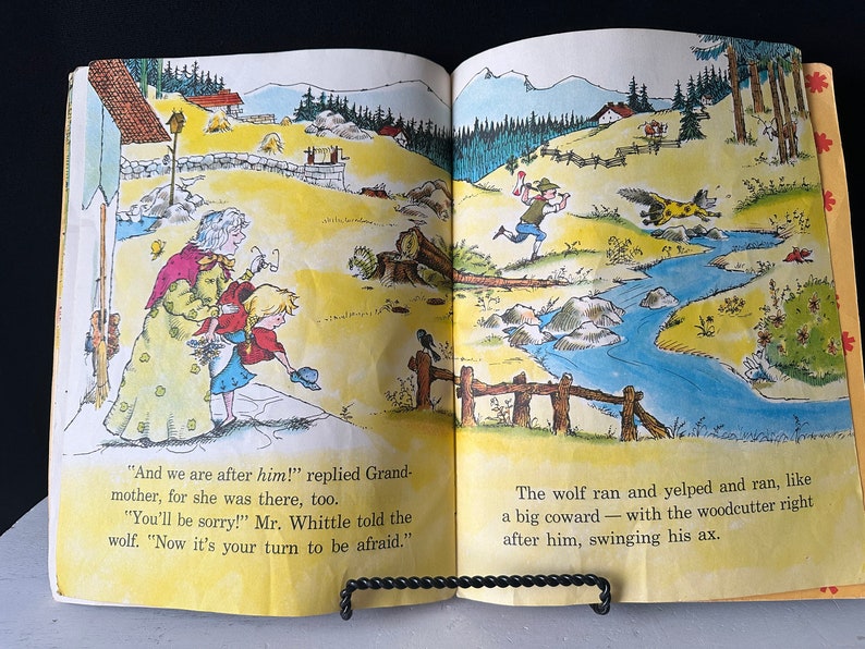 Little Red Riding Hood 1965 Children’s Vintage Oversized GOLDEN BOOK - Etsy