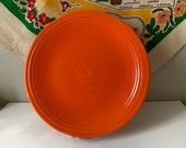 Vintage Fiesta Original RED 15 CHOP PLATE