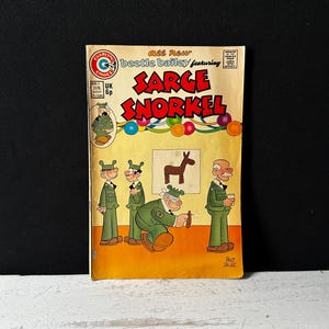 BEETLE BAILEY Featuring Sarge SNORKEL Comic Book #3 (1974, Charlton Comics)