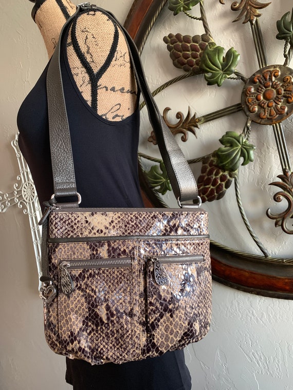 ONE WORLD by BRIGHTON Leather Crossbody Shoulder Bag ONE WORLD by BRIGHTON Leather Crossbody Shoulder Bag