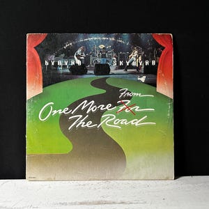 1976 LYNYRD SKYNYRD Double Live Album “One More From The Road” / Original Poster / One Song Skips / MCA2-6001