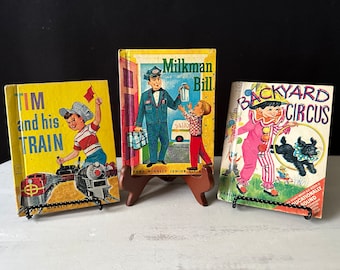 1960‘s Vintage Rand McNally Junior Elf Children’s Books