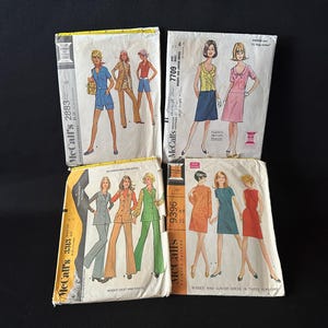 McCALLs Schnittmuster 1960er-70er Jahre in Original-Papierhüllen-Alle Größe 16-separat erhältlich