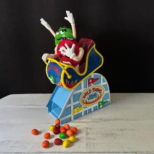 M&M “WILD THING&quot; Roller Coaster Candy Dispenser
