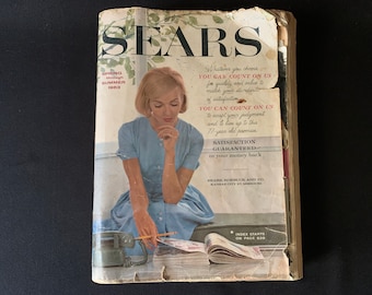 Vintage SEARS 1963 Spring & Summer Catalog