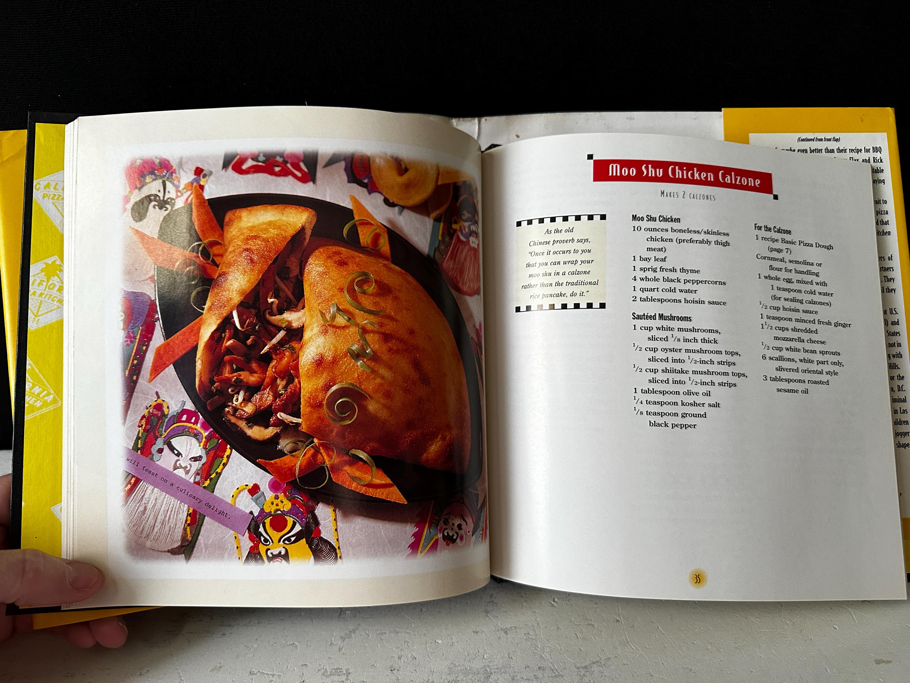 1996 “the California Pizza Kitchen” 93-page Cookbook - Etsy