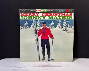 1959 JOHNNY MATHIS “Merry Christmas” Album On COLUMBIA Records