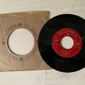 1951 LEFTY FRIZZELL 45 rpm Record - &quot;Give Me More, More, More” & &quot;How Long Will It Take&quot; On COLUMBIA Records.