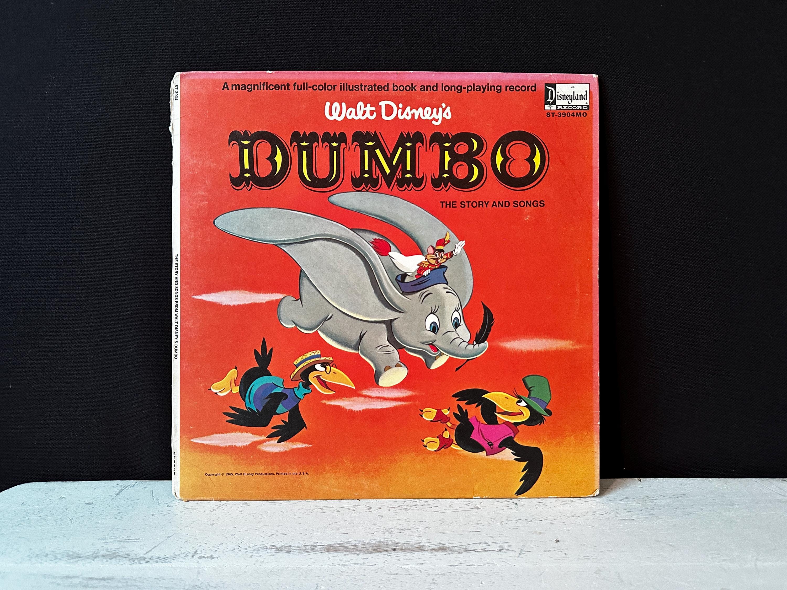 1969年製ヴィンテージ ディズニー映画『ダンボ』のビニールレコード