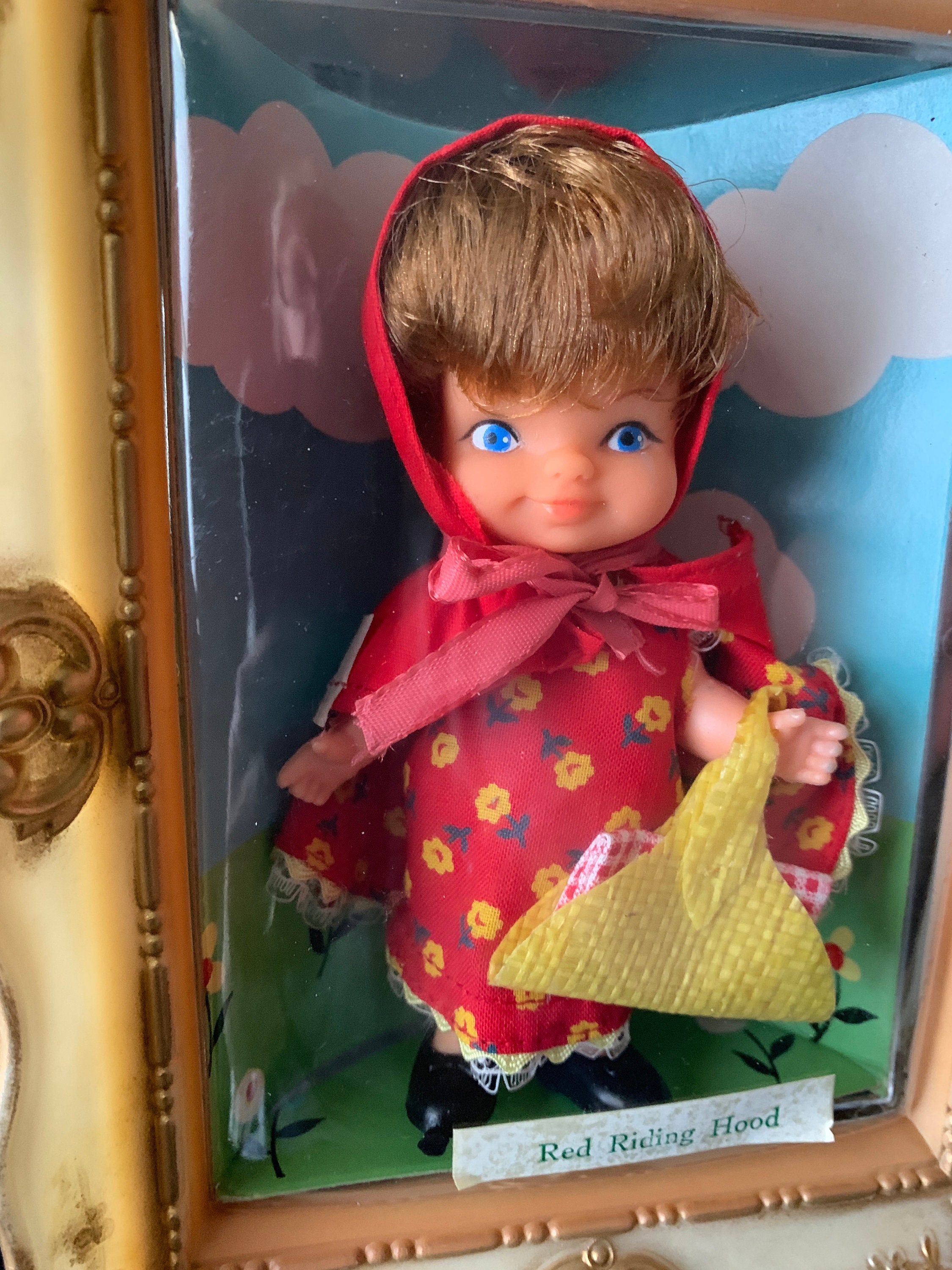 1968 Arnold Kutter Storybook Character Doll in Picture Frame - Etsy