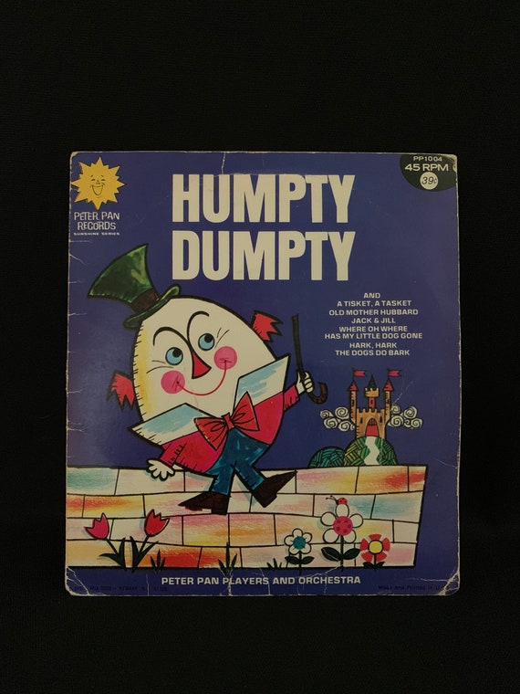 PETER PAN Records “humpty Dumpty” 45 RPM - Etsy