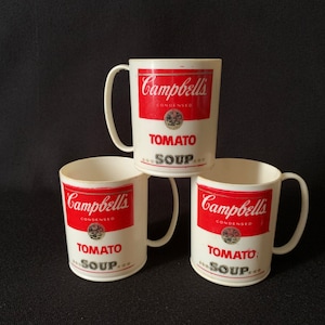 Vintage Campbell's Tomato Soup Miniature Coffee Cups