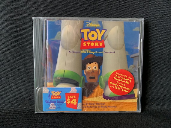 Sealed Toy Story Original Soundtrack Cd 1995 Etsy