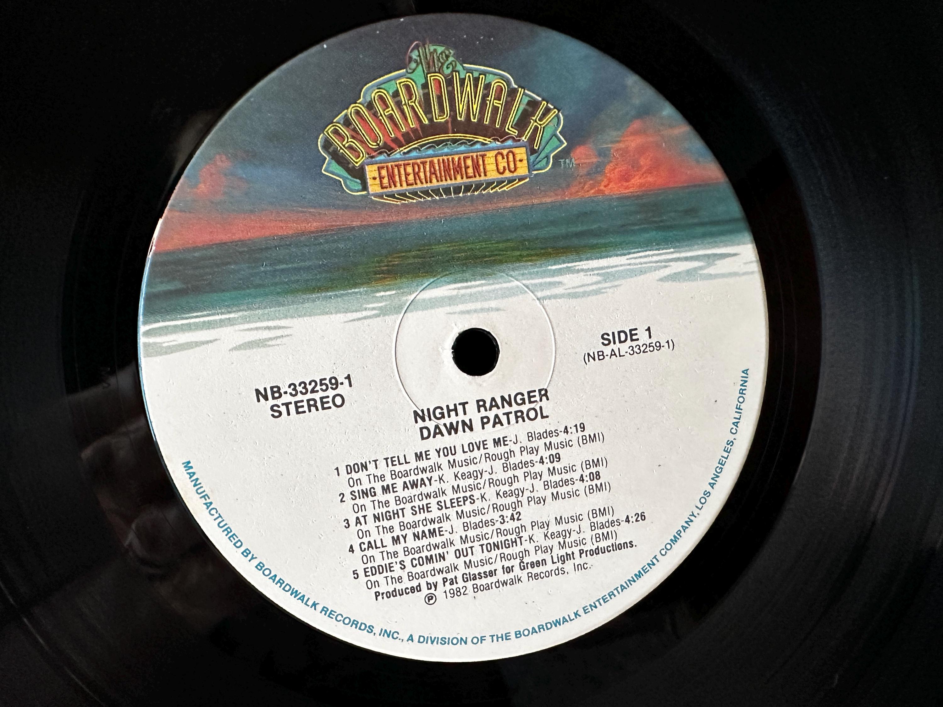 1982 Debut Album NIGHT Ranger's “dawn Patrol” NB 33259 - Etsy