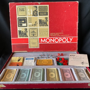 MONOPOLY Jeu 1964 Edition
