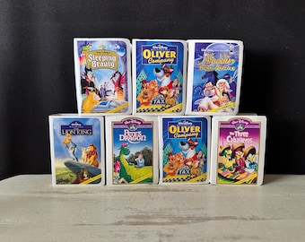 Walt Disney “VHS” McDonald’s Happy Meal Toys – Sold Separately