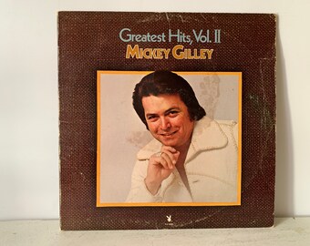 1977 MICKEY GILLEY „Größeste Hits, Vol. II ”Vintage LP bei Playboy Aufnahmen