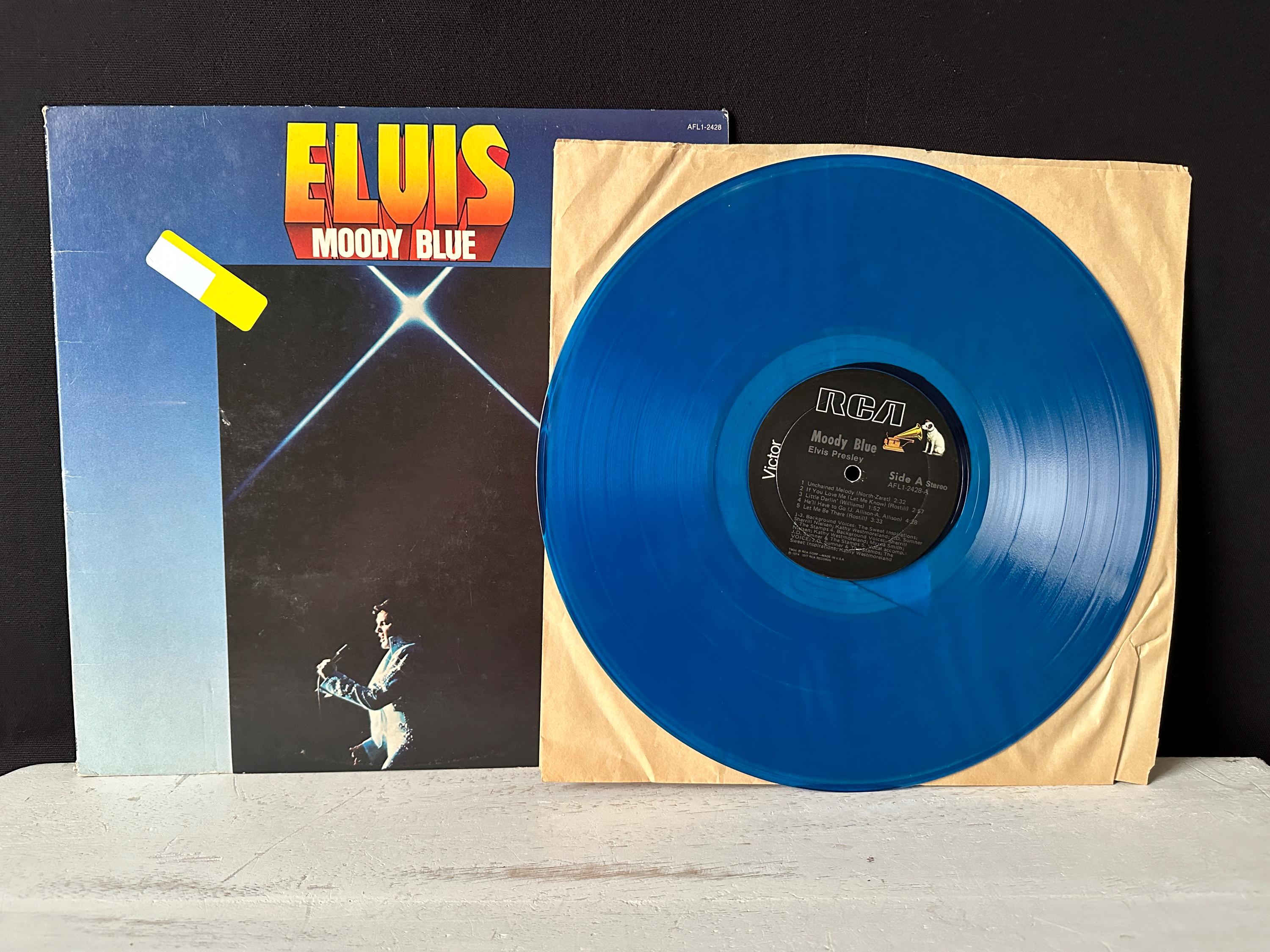 MOODY BLUE the Twenty-fourth and Final Studio Album by Elvis