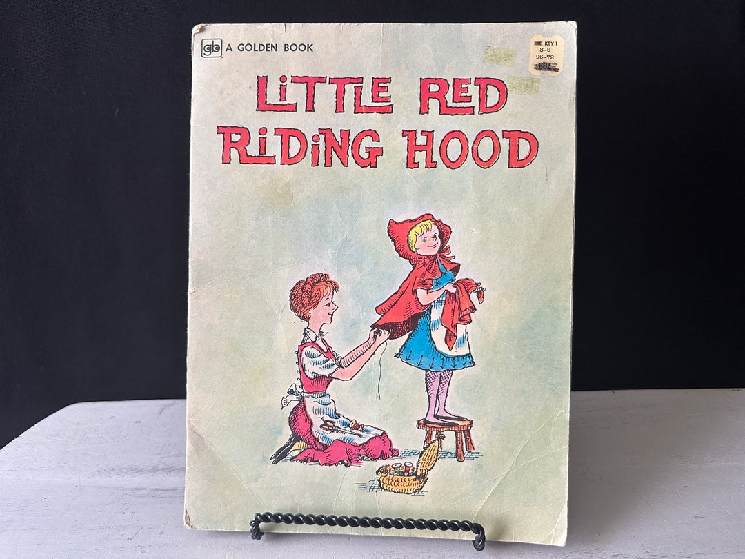 Little Red Riding Hood 1965 Children’s Vintage Oversized GOLDEN BOOK - Etsy