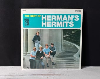 1965 “The Best of HERMAN’s HERMITS” Vintage vinylomslag MGM Records (SE4315)