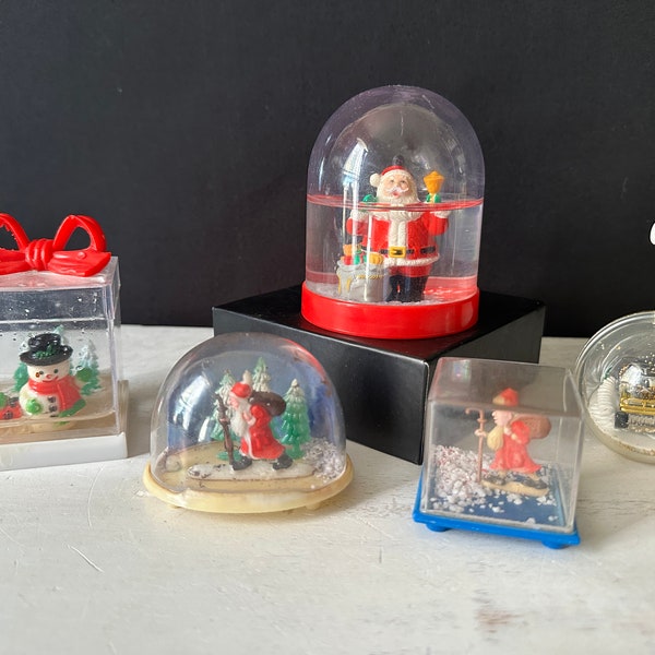 Vintage SNOW GLOBES from the 1960s-70s-80s – Sold Separately