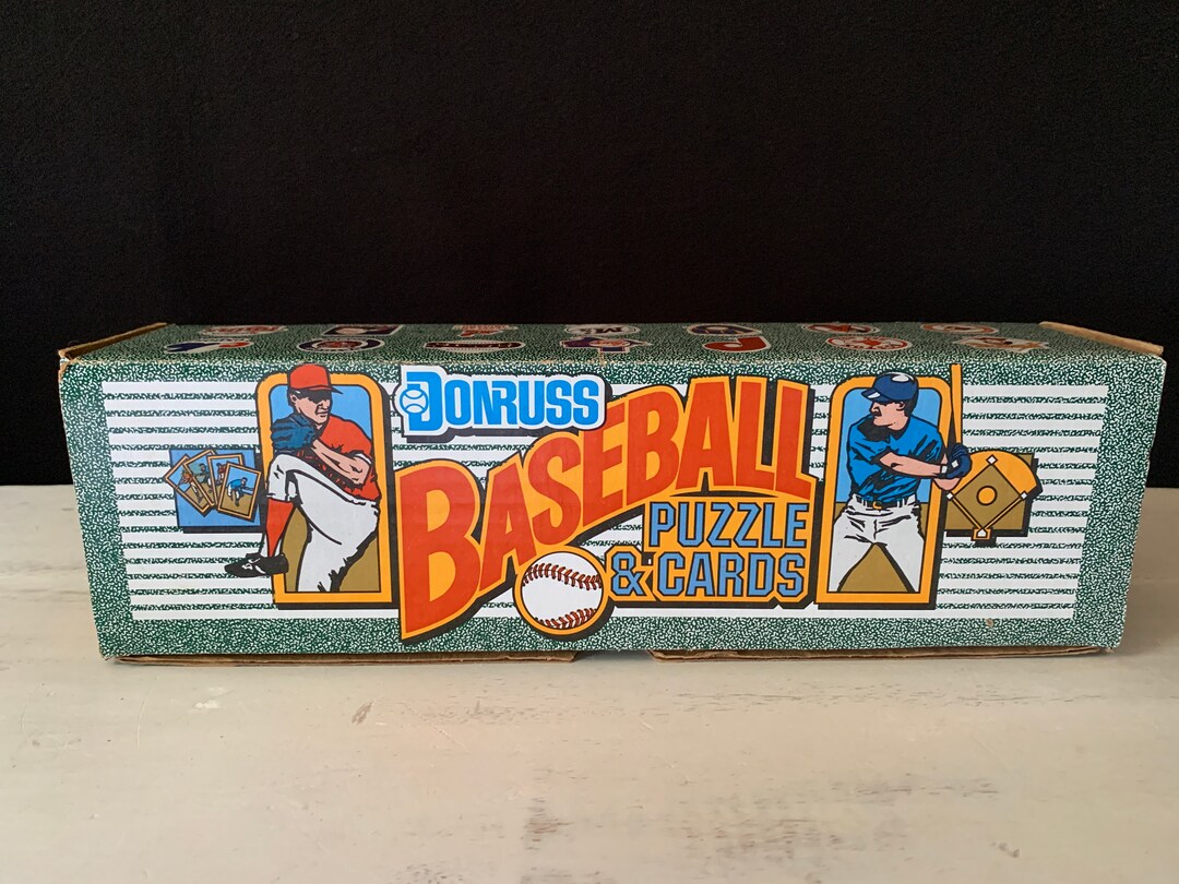 1990 DONRUSS MLB Trading Cards Complete Set W/2 MLB Jigsaw Puzzles