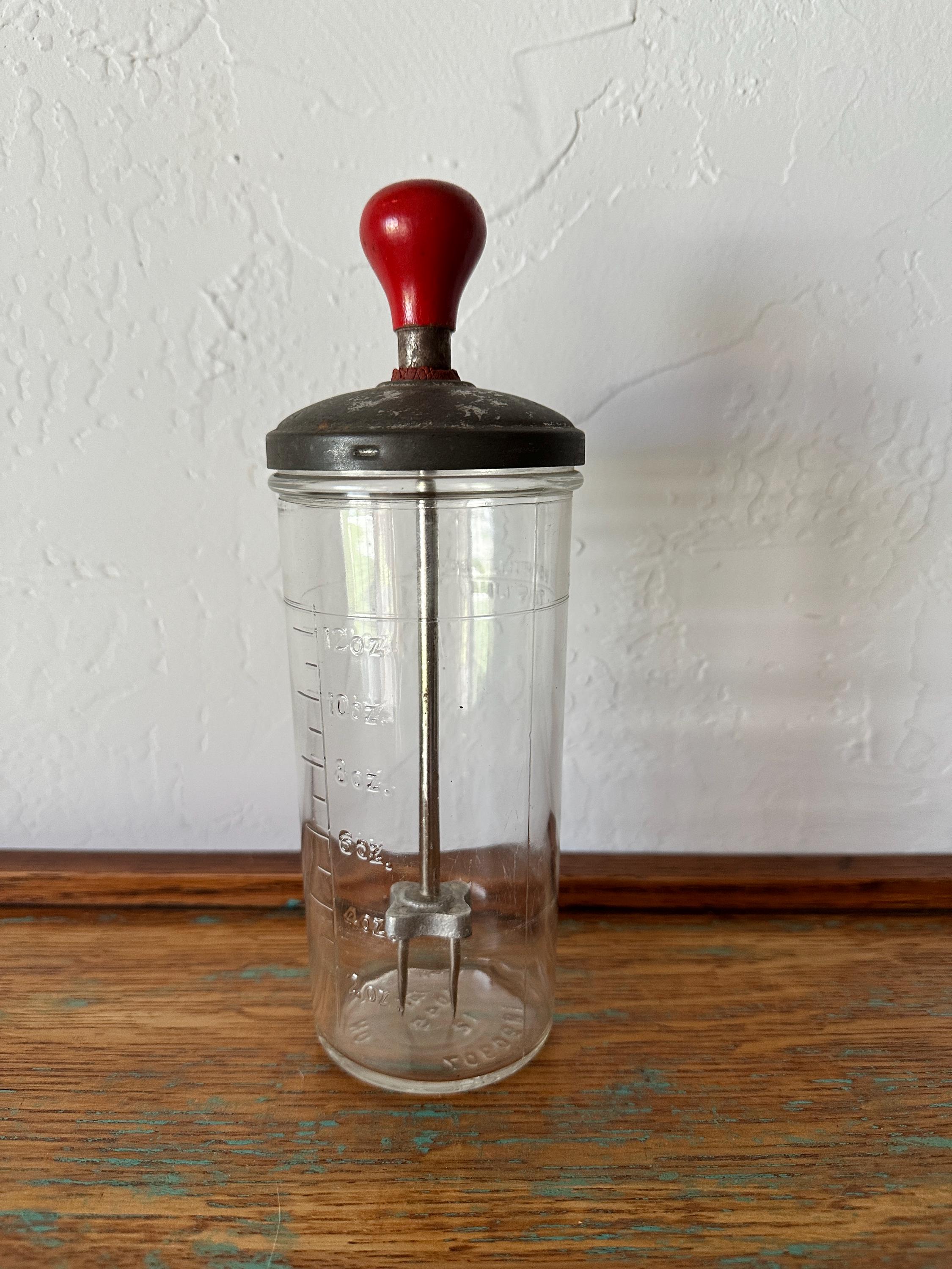 Rare Vintage HAZEL ATLAS 12 Ounce Glass Jar 5045 Spiked Ice